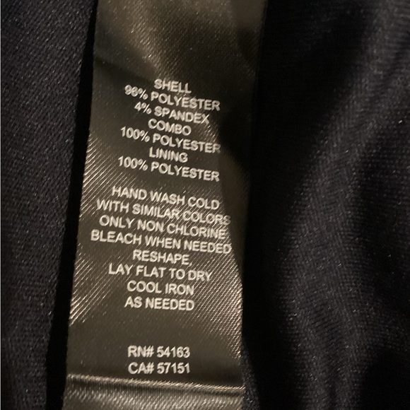 Nwt Jessica Howard Size 6P Flutter-Sleeve V-Neck Sheath Dress - Picture 7 of 7